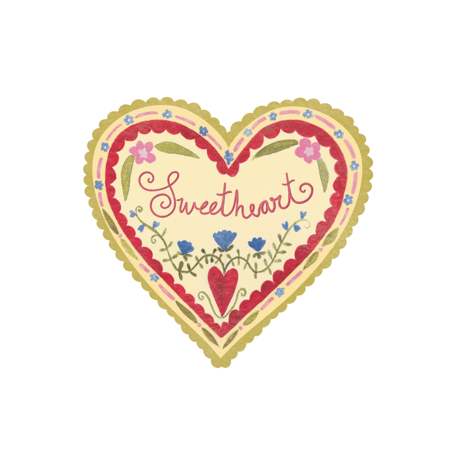 Sweetheart Sticker - 3in Vinyl Sticker