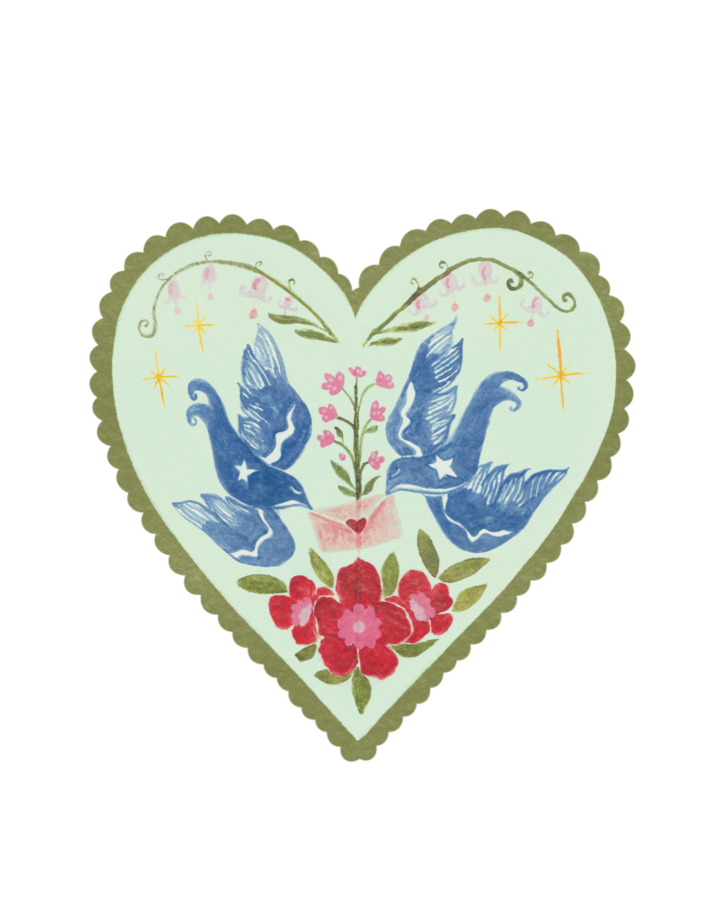 Two Lovers - 3in Vinyl Sticker